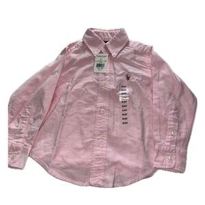 Kids Pink Polo Shirt